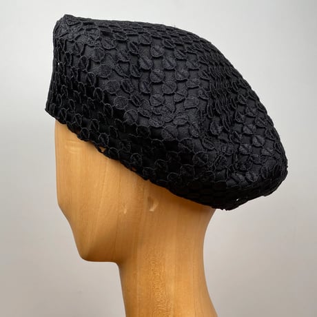 SSS-297  beret grande lace dot