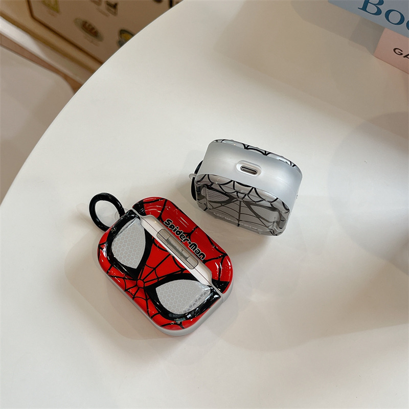 スパイダーマン メッキ 個性 AirPods4ケース 最新 Pro2/Pro/4/3 スパイダーマン メッキ 個性 AirPods4ケース 最新 Pro2/Pro/4/3