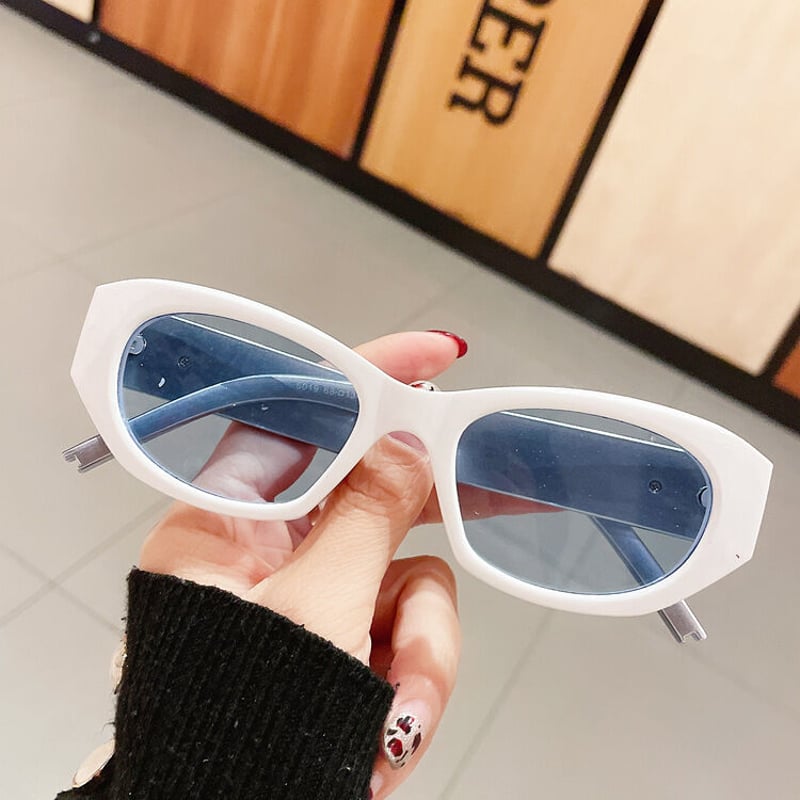 韓国っぽ サングラス レディース UV400紫外線対策 オーバル 小顔 韓国っぽ サングラス レディース UV400紫外線対策 オーバル 小顔