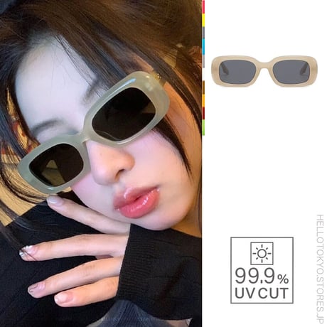 韓国ファッション サングラス レディース UV400紫外線対策 オーバル おしゃれ 樹脂 サングラス 通販