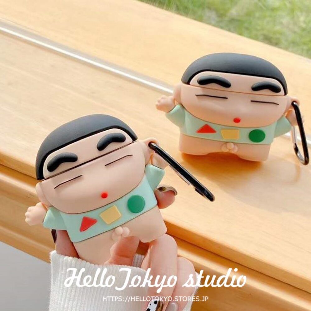 面白いクレヨンしんちゃん嵐を呼ぶ歌うケツだけ爆弾 Airpods Pro 2 