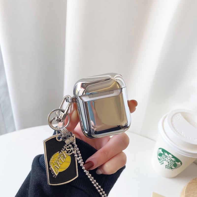 メッキバスケットボールレイカーズ Airpods Pro 2 ケース メッキバスケットボールレイカーズ Airpods Pro 2 ケース