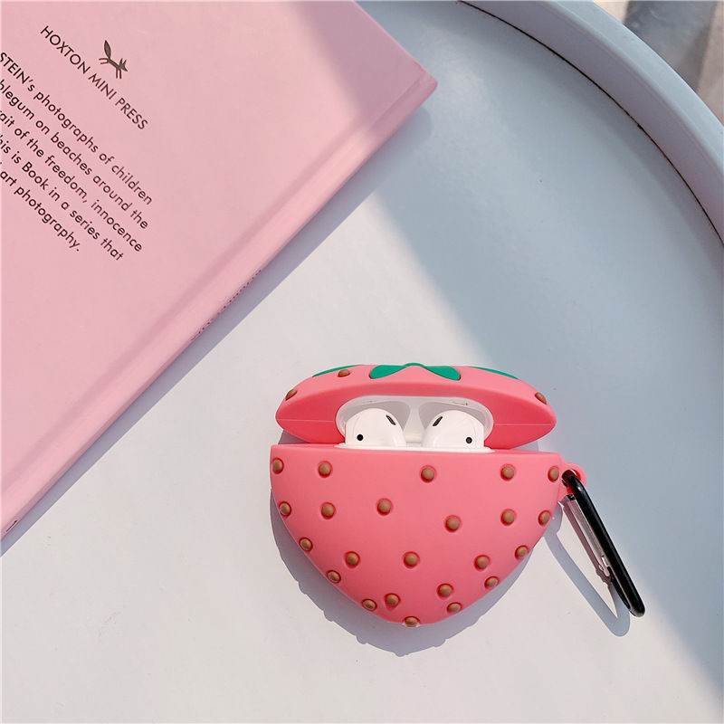 いちご エアーポッズケース AirPods case ケース カバー いちご エアーポッズケース AirPods case ケース カバー
