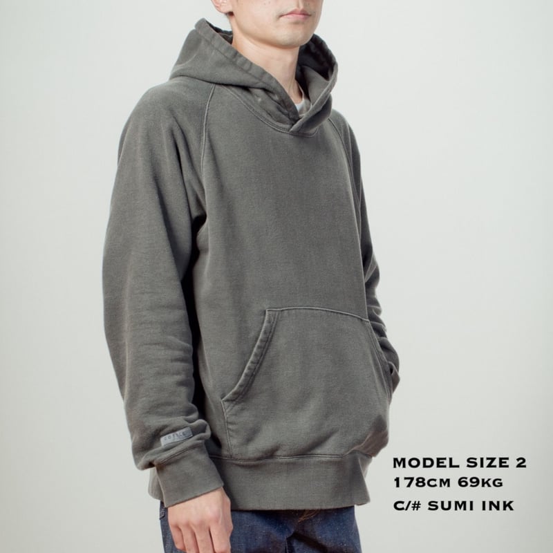 LIFE BOTANICAL DYE HOODIEーCOFFEE | COTTLE