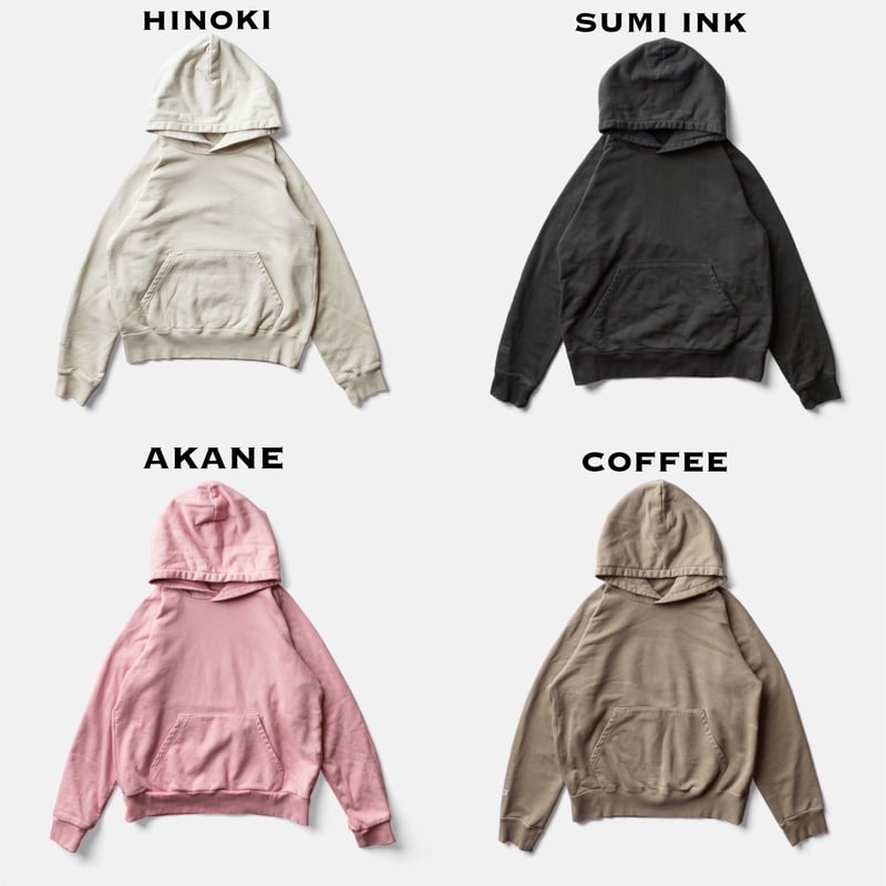 LIFE BOTANICAL DYE HOODIEーASAGI INDIGO | COTTLE LIFE BOTANICAL DYE HOODIEーASAGI INDIGO | COTTLE