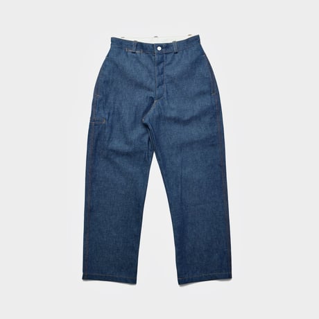 C.T.L STANDARD DENIM PANTS-BIZEN ICHIGO - WASHED INDIGO