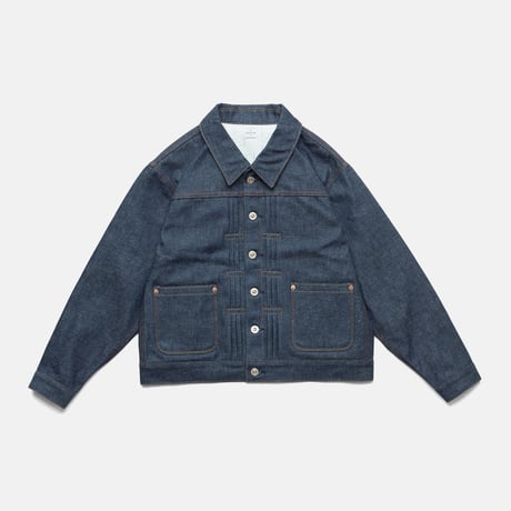 C.T.L STANDARD DENIM JACKET-BINGO FUSHIORI - SOLID RIGID (NON WASH）