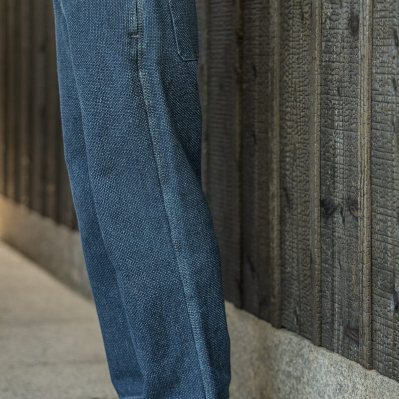 MOTHER SASHIKO PANTS- INDIGO | COTTLE