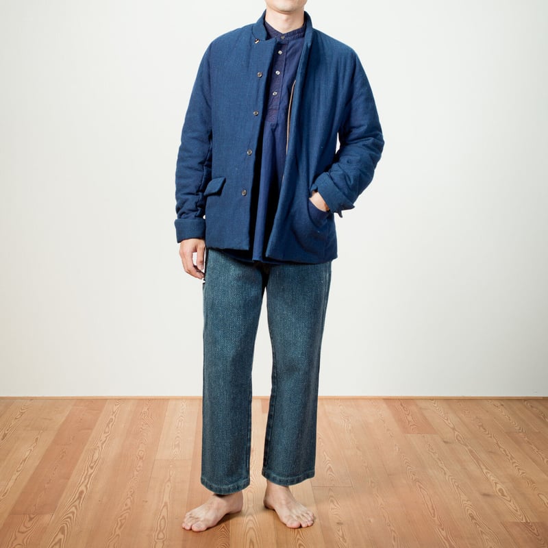 ZEN JACKET - AUTHENTIC INDIGO | COTTLE ZEN JACKET - AUTHENTIC INDIGO | COTTLE