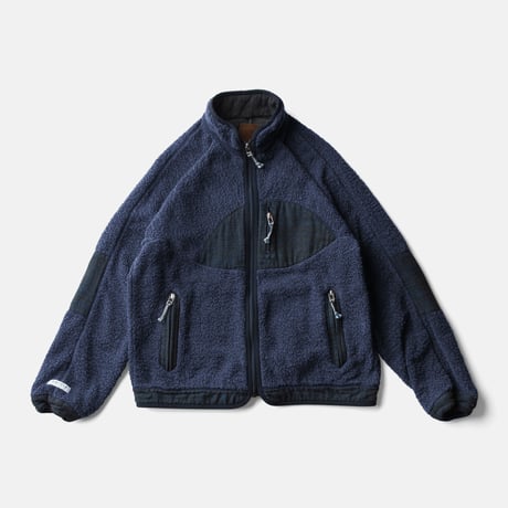 SUNSET PILE JACKET - INDIGO LAOS