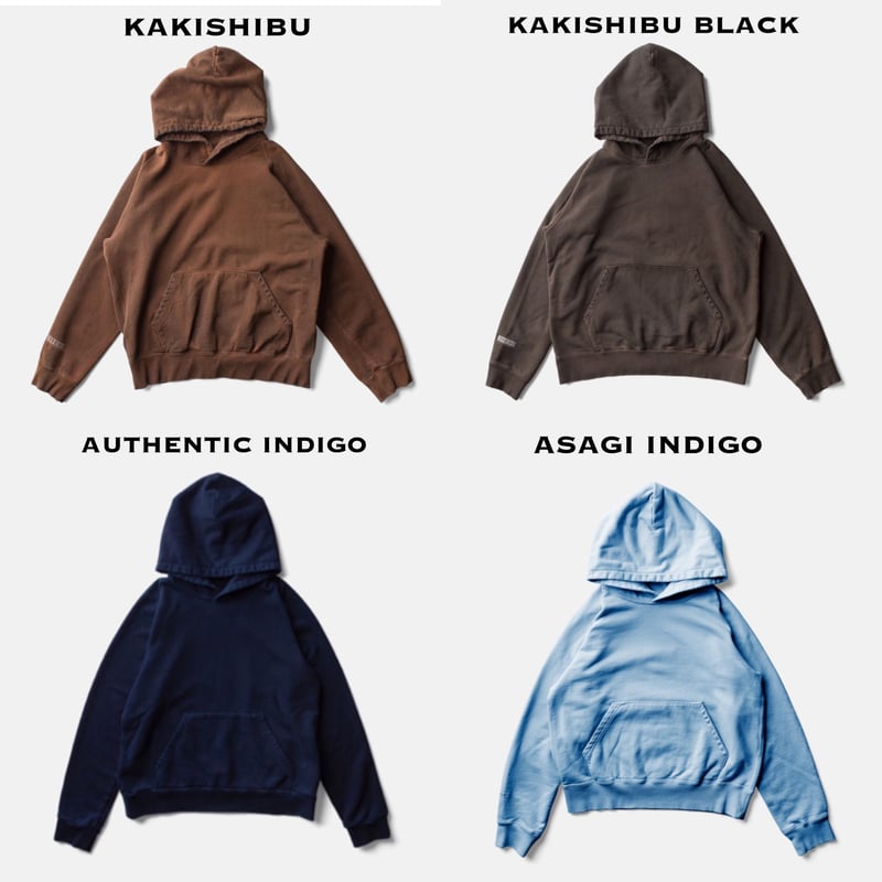 LIFE BOTANICAL DYE HOODIEーASAGI INDIGO | COTTLE LIFE BOTANICAL DYE HOODIEーASAGI INDIGO | COTTLE