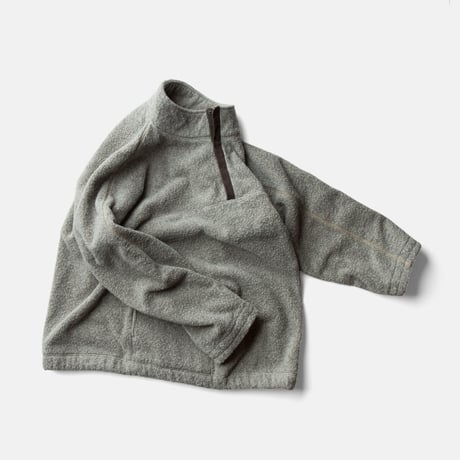 SUNSET PILE PULLOVER - YAK NUME KAKISHIBU