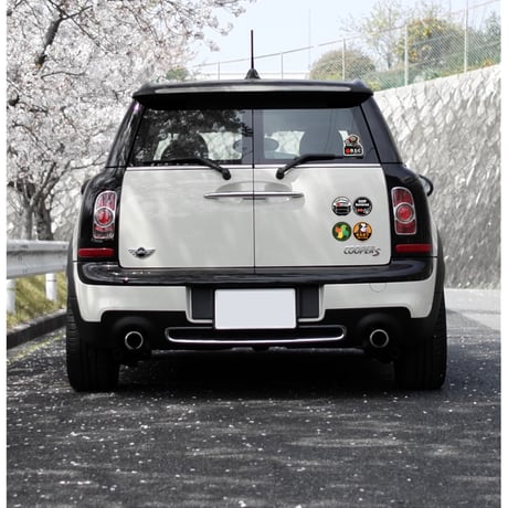 MINI(ミニクーパー) 注意喚起 マグネット ゴーバッジサイズ