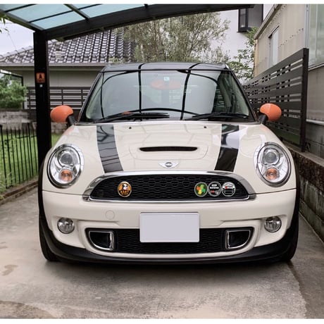 MINI(ミニクーパー) 注意喚起 マグネット ゴーバッジサイズ