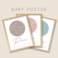 baby poster【命名書】