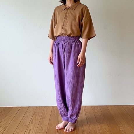 milk tea様 ヂェン先生の日常着 パンツ2点セット　ピンクとラベンダー ヂェン先生の日常着 | STORES