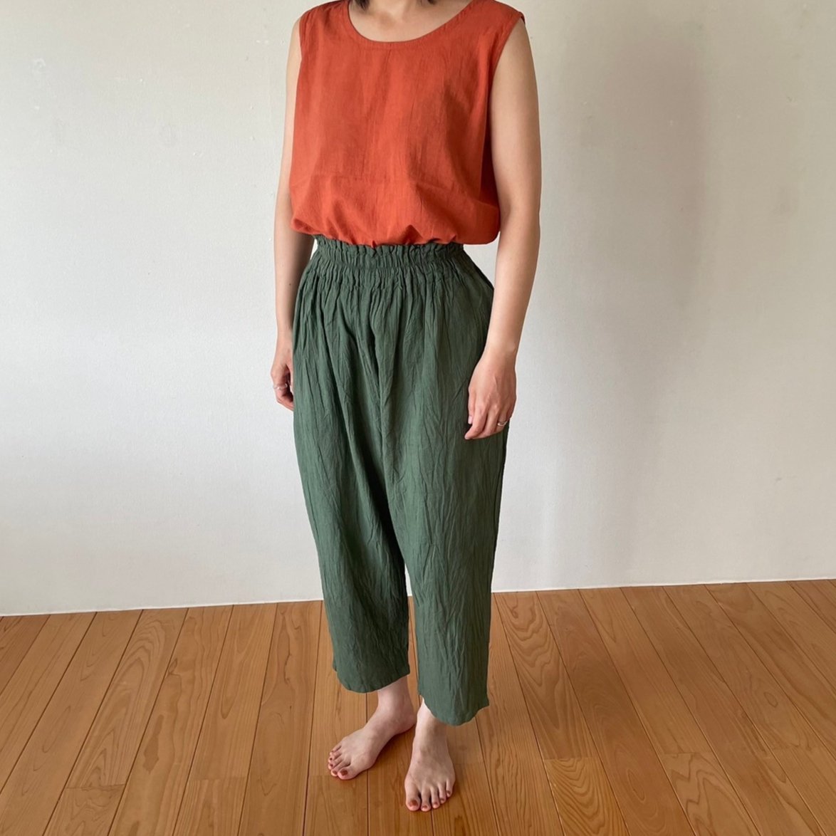 テーパードパンツ S 各色 / ヂェン先生の美しい日常着 | OKP STORE