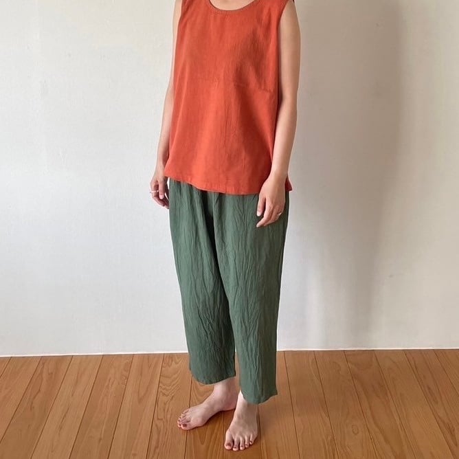 テーパードパンツ S 各色 / ヂェン先生の美しい日常着 | OKP STORE