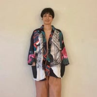 sofia y alfonso / KIMONO short  "モーツァルトのパパゲーノ"