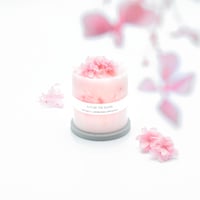 桜の花びら舞うボタニカルランタン