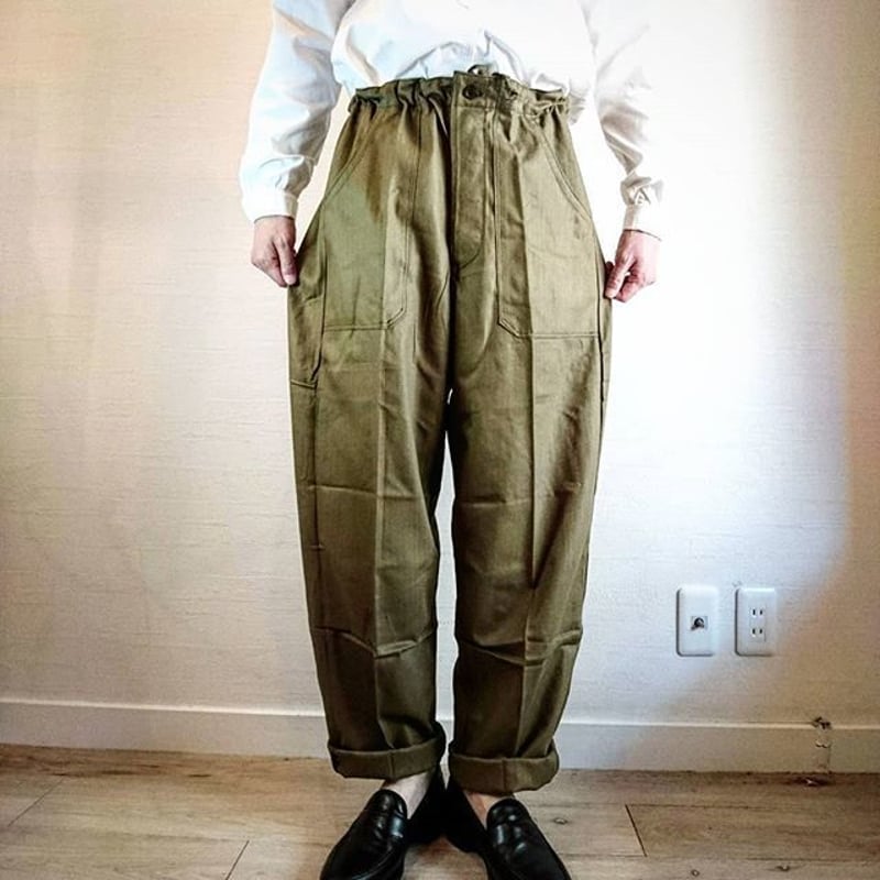 Czech Army 80's Easy Pants DeadStock】チェコ軍 80's...