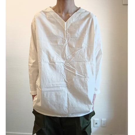 【Russian Military Sleeping Shirt V Neck DeadStock】ロシア軍 スリーピングシャツ Vネック DeadStock