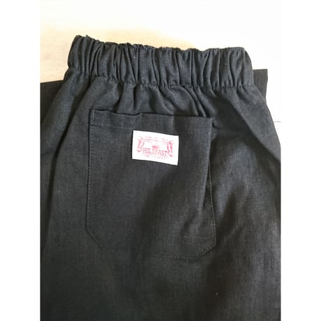 【HOLD FAST/ホールドファスト】Chef  Linen Trousers シェフ リネントラウザーズ　ブラック