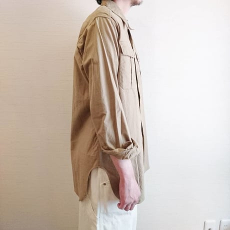 【French Military 50´S～60´S  Work Shirt Dead Stock】フランス軍50´S～60´Sワークシャツ Dead Stock