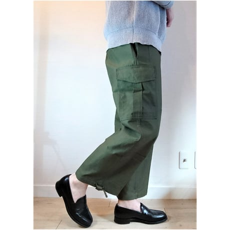 【Belgium Army M-88 Field Pants Remake Pocket DeadStock】ベルギー軍 M-88 フィールドパンツ リメイクポケット DeadStock