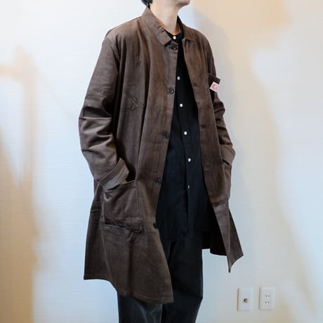 【HOLD FAST/ホールドファスト】Wearhouse Corduroy Coat ウエアハウス コーデュロイコート　ブラウン