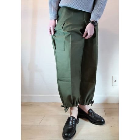 【Belgium Army M-88 Field Pants Remake Pocket DeadStock】ベルギー軍 M-88 フィールドパンツ リメイクポケット DeadStock