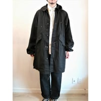 【US.Army 80's Night Desert Camo Parka Used Fabric Dyeing 】アメリカ軍 80's ナイトデザートカモパーカー Used 後染め　ブラック