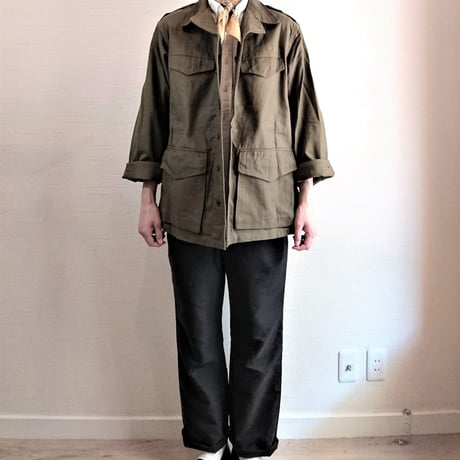 前期モデル【French Army M-47 Field Jacket Early Model DeadStock】フランス軍 M-47 フィールド ジャケット 前期型  DeadStock