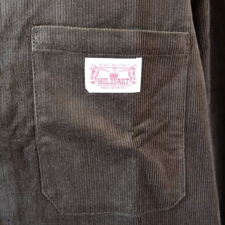 【HOLD FAST/ホールドファスト】Wearhouse Corduroy Jacket ウェアハウス コーデュロイジャケット　ブラウン