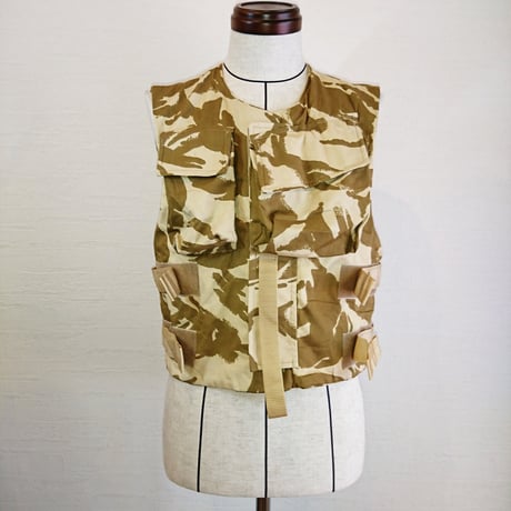 【British Army 90's Body Armor Vest DPM DeadStock】イギリス軍 90's ボディーアーマーベスト DPM DeadStock　サンドカモフラージュ