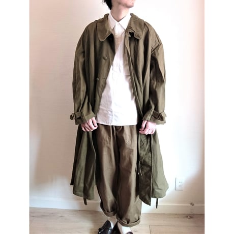 【French Army M-35 MotorCycle Coat  Deadstock】フランス軍  M-35 モーターサイクルコート  DeadStock