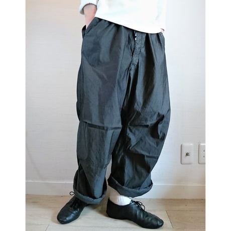 【US.Army Snow Camo Pants Remake Pocket DeadStock】アメリカ軍  スノーカモパンツ リメイクポケット 後染めブラック  DeadStock