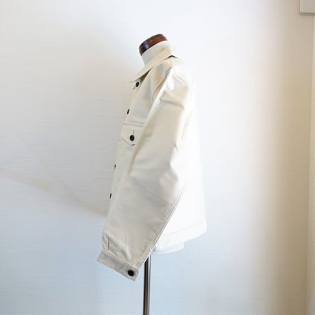 【Le Sans Pareil/ル サン パレイユ】コットンモールスキン メカニカル ジャケット　アイボリー
