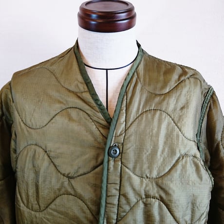 【US. Army M-65 Field Jacket Quilting Liner Used】アメリカ軍 M-65 フィールドジャケット キルティングライナー Used