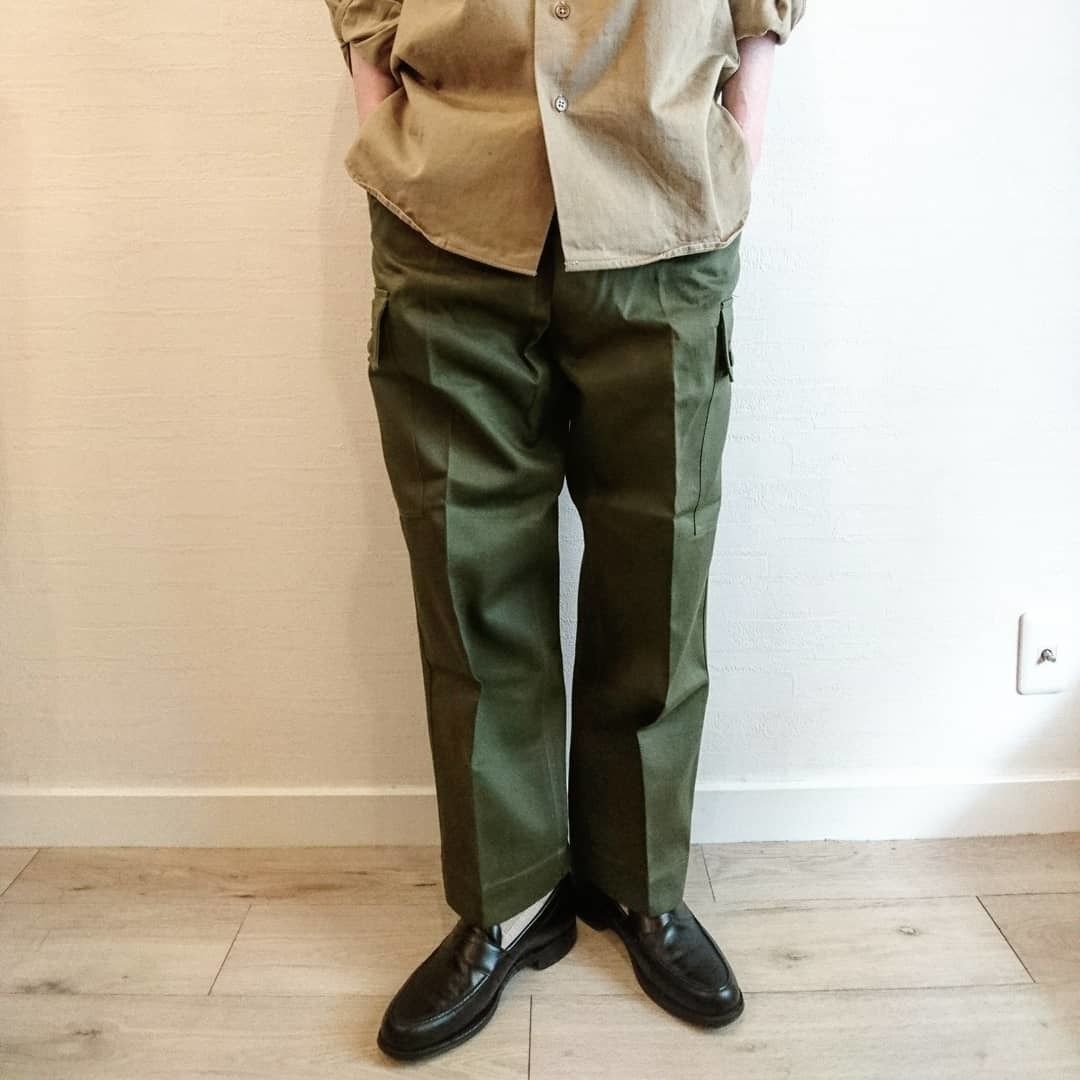 80年代 オーストラリアン ARMY ファティーグパンツ Australian Army 80´S Fatigue Pants DeadStock】オ