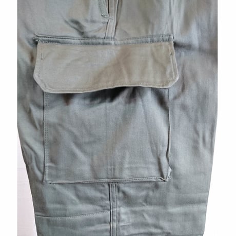 【French Army M-64 Cargo Pants DeadStock】フランス軍 M-64 カーゴパンツ DeadStock
