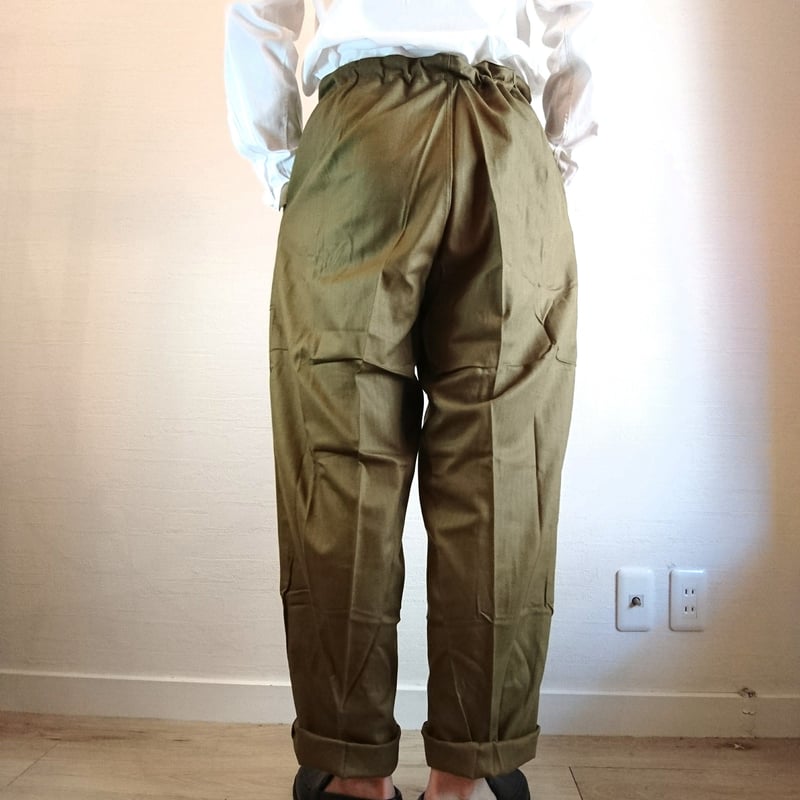 Czech Army 80's Easy Pants DeadStock】チェコ軍 80's