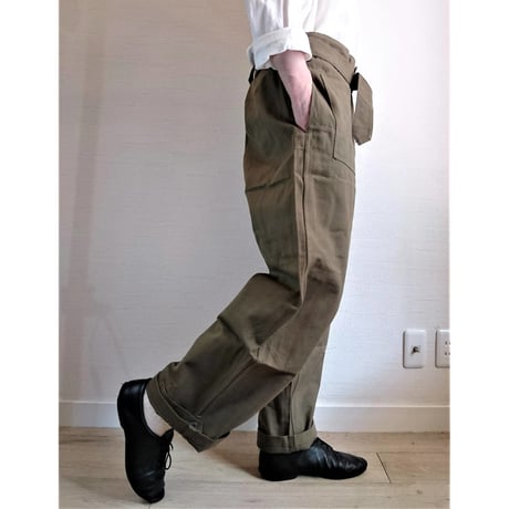 【French Army M-35 Motorcycle Pants DeadStock】フランス軍 M-35 モーターサイクルパンツ DeadStock