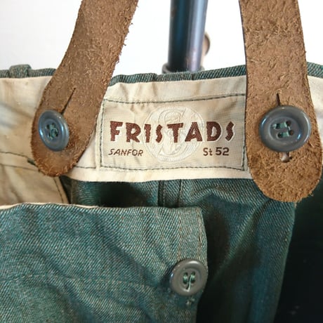 【Swedish Army 50's Prisoner Pants DeadStock】 スウェーデン軍 50's プリズナーパンツDeadStock