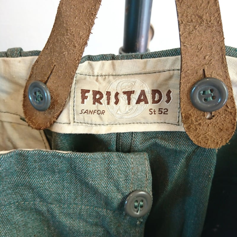Swedish Army 50's Prisoner Pants DeadStock】 スウ
