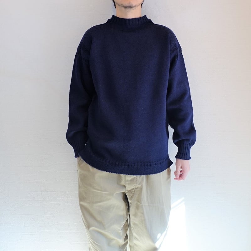 Guernsey Woollens/ガンジーウーレンズ】TRADITIONAL GUERN...