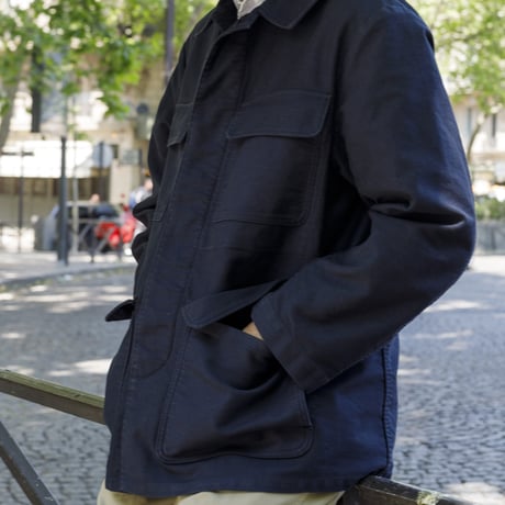 【Le Sans Pareil for JUMPEI SEKI HUNTING JACKET】　ネイビー
