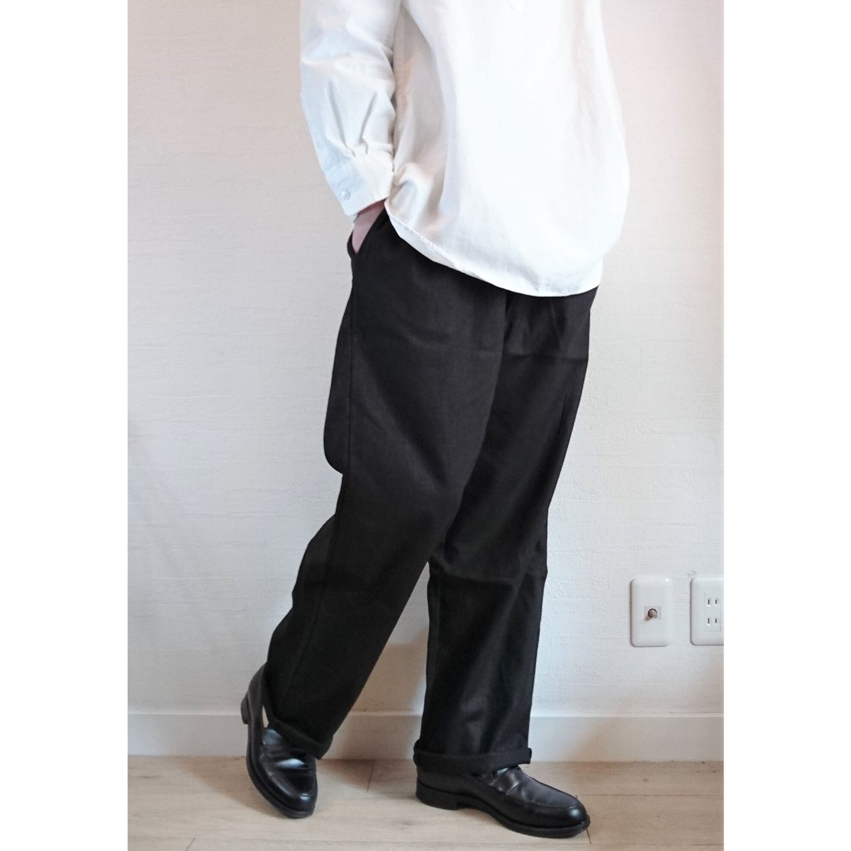 HOLD FAST/ホールドファスト】Chef Linen Trousers シェフ リネ