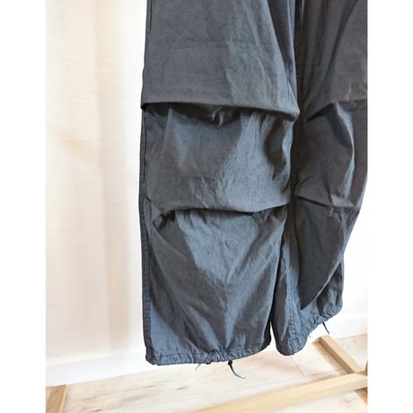 【US.Army Snow Camo Pants Remake Pocket DeadStock】アメリカ軍  スノーカモパンツ リメイクポケット 後染めブラック  DeadStock