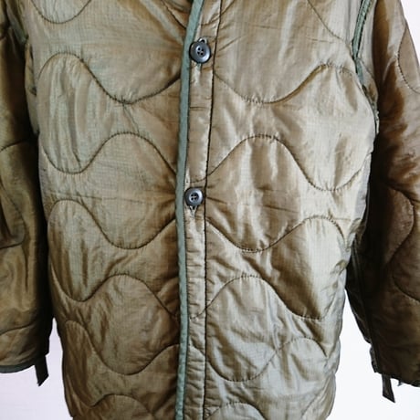【US. Army M-65 Field Jacket Quilting Liner Used】アメリカ軍 M-65 フィールドジャケット キルティングライナー Used